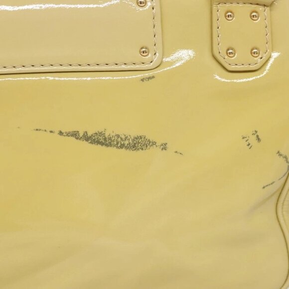 LOUIS VUITTON Vernis Cruise line Sac Picolour Hand Bag Beige - Picture 3 of 15